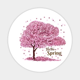 Hello spring Magnet